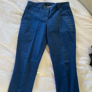 Theory Blue Chino Slacks